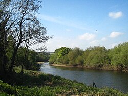 River Boyne at Oldbridge, Co. Meath in 2011