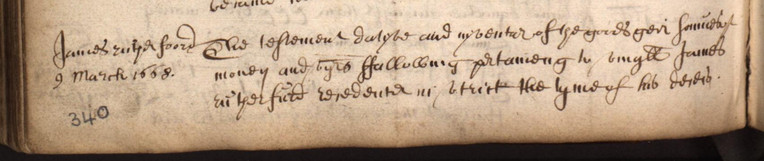 Testament Dative for James Rutherfoord, image i